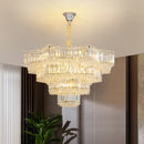 GobekUsa Light Crystal Chandelier: European Style for Living, Dining & Study Rooms