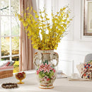GobekUsa Elephant Vase: European Style Ceramic Home Decor for Living Room, Table, and Porch