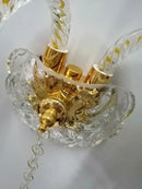 GobekUsa Crystal Wall Lamp: European Style K9 Crystal, Luxury for Bedroom, Aisle, Ktv
