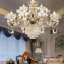 GobekUsa Duplex European Crystal Chandelier for Staircase with Hollow Design