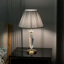 GobekUsa Crystal Floor Lamp - European Retro Style for Living Room, Bedroom, or Home Decoration