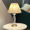 GobekUsa Crystal Floor Lamp - European Retro Style for Living Room, Bedroom, or Home Decoration