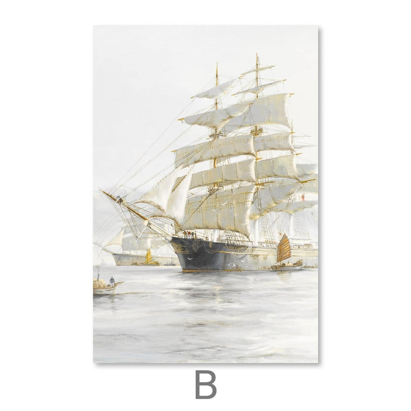 European Ship Canvas