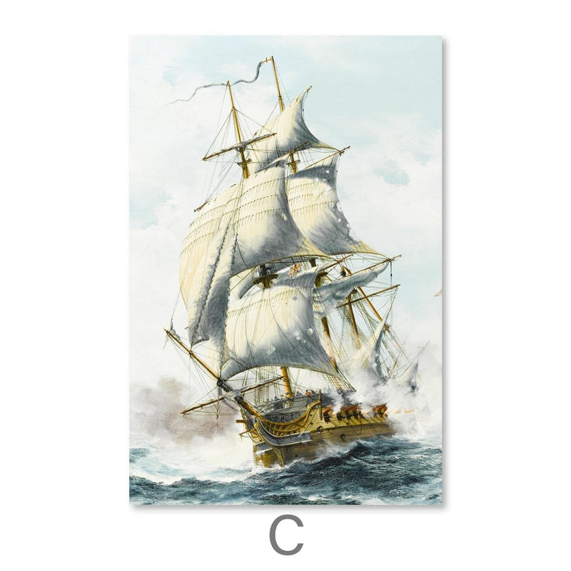 European Ship Canvas