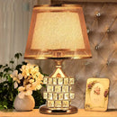 GobekUsa Crystal Table Lamp: Elegant European Style Home Decor and Wedding Gift
