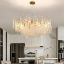 GobekUsa Gold Tree Branch Chandelier: Elegant European Style Pendant Light for Home Decor