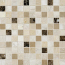 European Sugar, Venezia Honed 1x1 Marble Mosaics 12x12