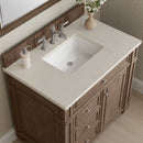 James Martin Bristol 36" Single Bathroom Vanity, Whitewashed Walnut