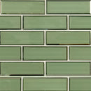MSI Evergreen Beveled Subway Tile 2x6