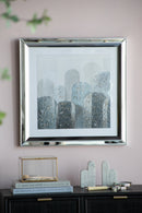 S/2 23.6x23.6' Kaiden Crystal Mirror Framed Wall Art