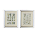 Set of 2 Liana Mirror Framed Wall Art