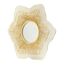 D27x2.4' Metal Starburst Wall Mirror, Wall Mounted Home Decor