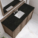 James Martin Bristol 60" Single Bathroom Vanity, Whitewashed Walnut