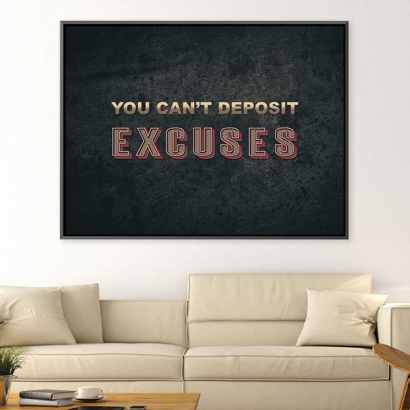 Excuses Canvas