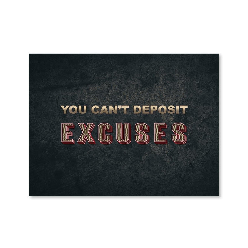 Excuses Canvas