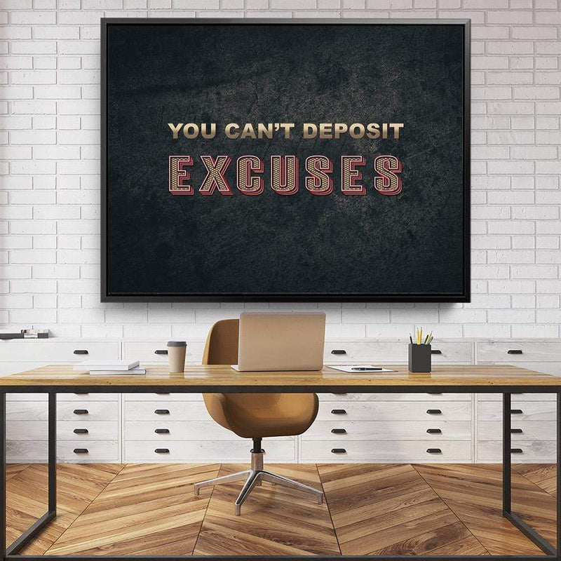 Excuses Canvas