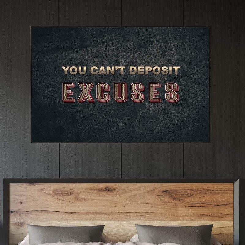 Excuses Canvas