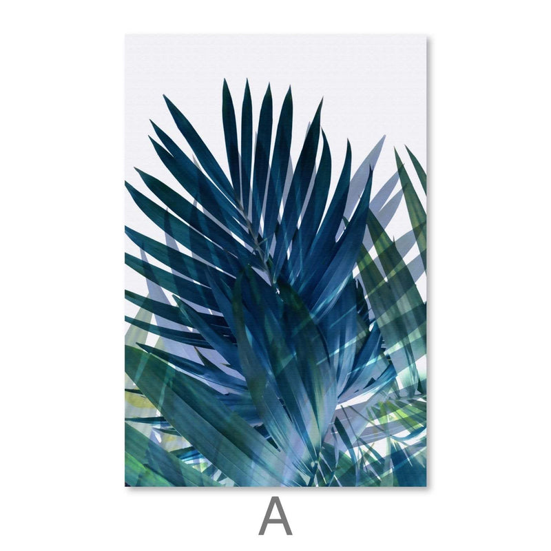 Exotic Leaves Canvas