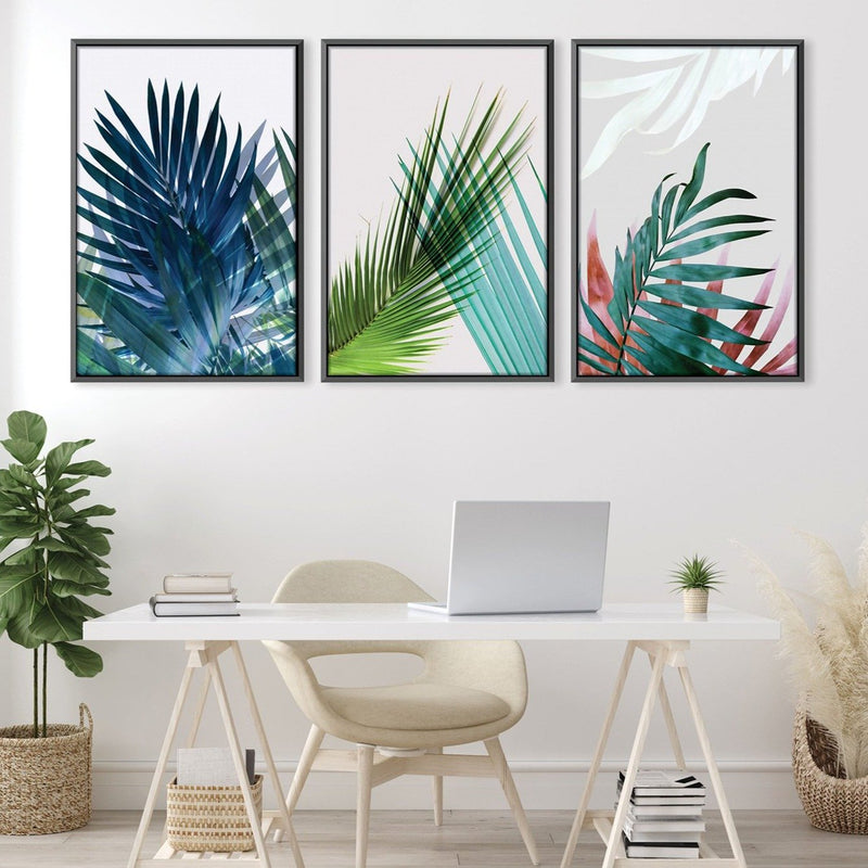 Exotic Leaves Canvas