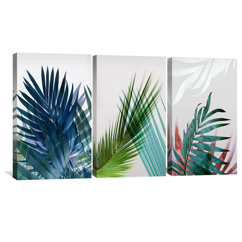 Exotic Leaves Canvas