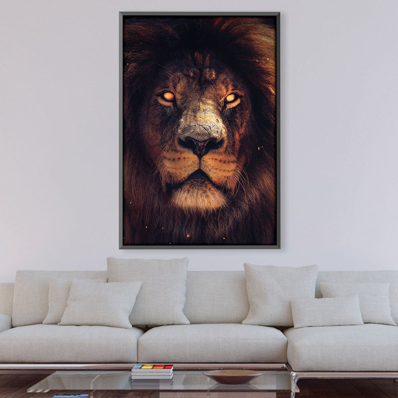 Exotic Lion Canvas