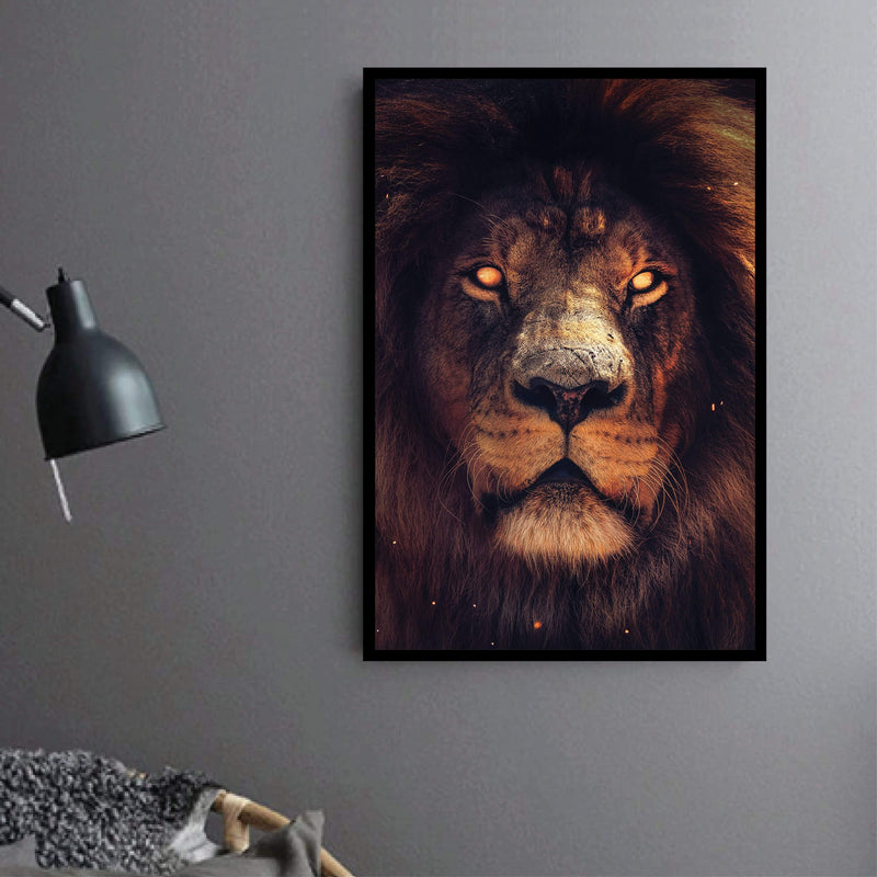 Exotic Lion Canvas