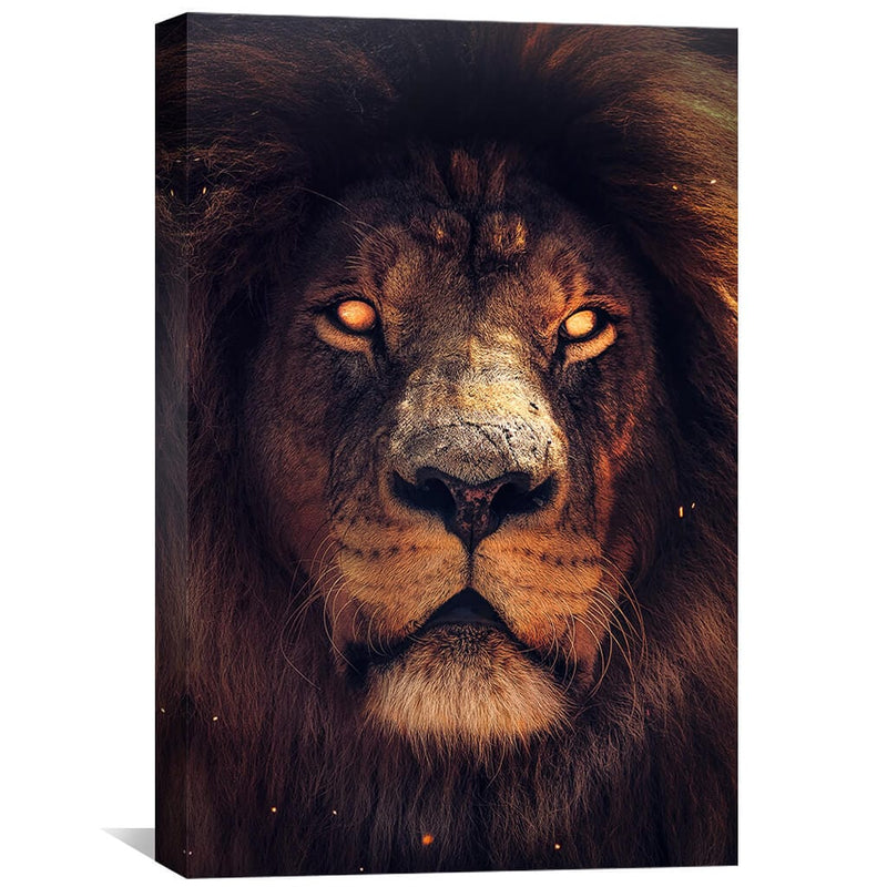 Exotic Lion Canvas