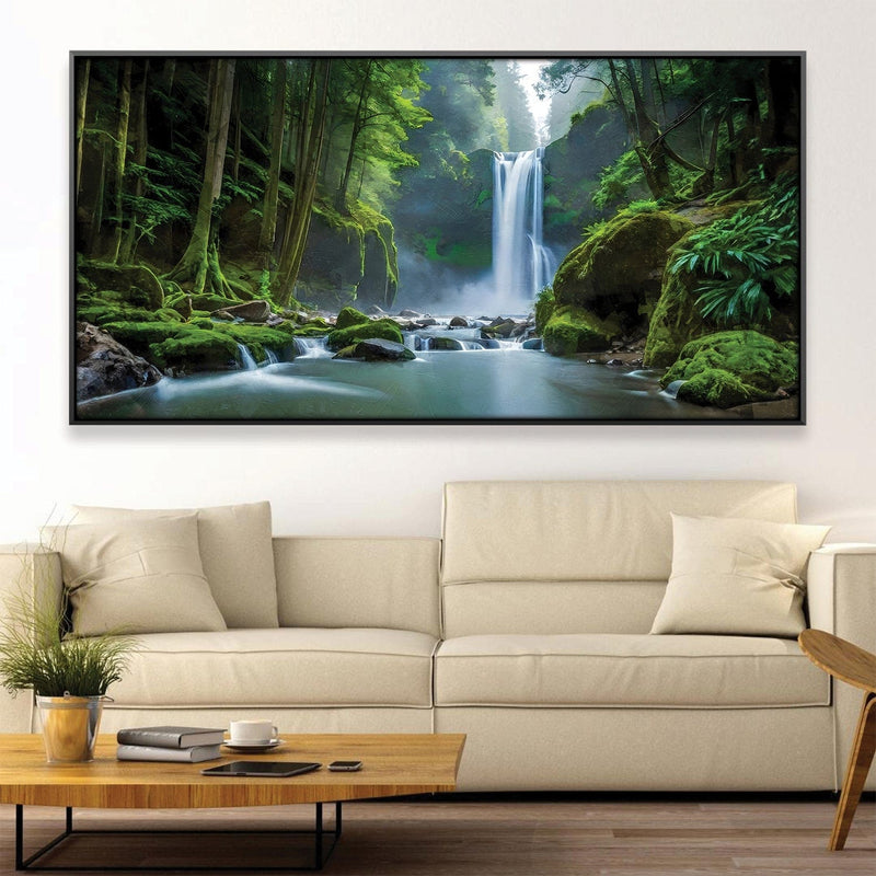 Exotic Waterfalls Canvas