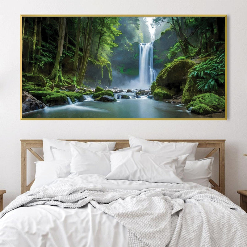 Exotic Waterfalls Canvas