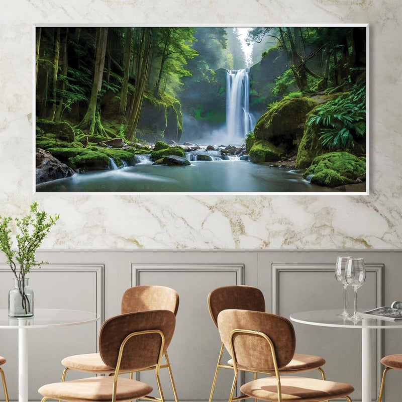 Exotic Waterfalls Canvas