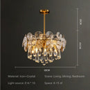 GobekUsa 2024 Crystal Chandelier for Luxurious Living Spaces
