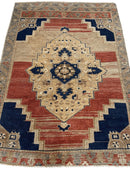 Exquisite handmade oushak rug 3'7''x5'