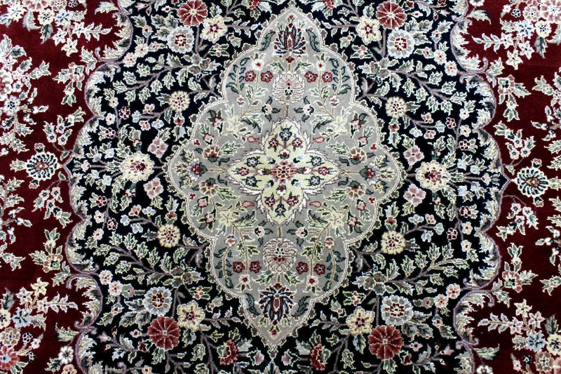 Exquisite Mint Hand-Knotted Peshawar Oriental Wool Rug – 9' x 12'
