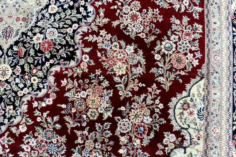 Exquisite Mint Hand-Knotted Peshawar Oriental Wool Rug – 9' x 12'
