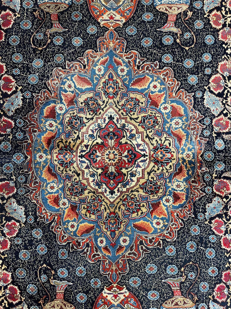 Exquisite Persian Kashmar Rug 9’11” x 13’3”