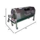Extra-Large Stainless Steel Propane And Charcoal BBQ Rotisserie (SAK14873) by SAKSBY WHOLESALE