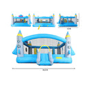 Extra Large Multifunctional Jump 'N Slide Inflatable Bouncer With Blower (SAK81243)