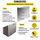 Extra Large Outdoor Stainless Steel Kitchen Storage Cabinet With Pulling Drawers (92817405)