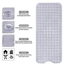 Extra Long Non Slip Bathtub Mat
