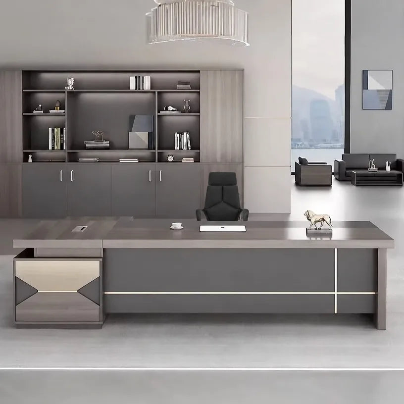 Eyer · Modern L-Shaped Executive Desk, photo 8 of 17