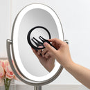Compact Mirror with Magnification & Lighted Tweezers