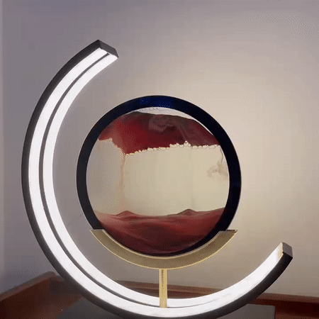 Moving Sand Sandscapes LED Table Lamp, photo 3 of 7