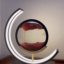 Moving Sand Sandscapes LED Table Lamp by EP Designlab LLC