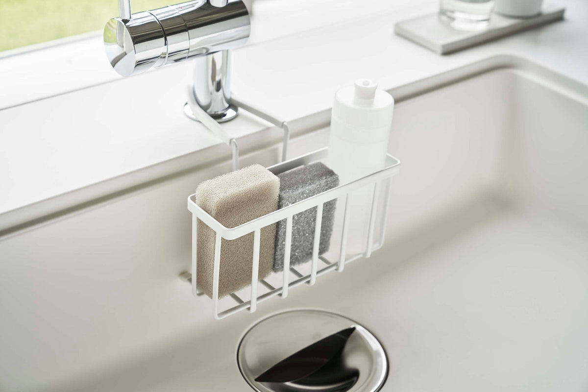 Faucet-Hanging Sponge Caddy - Steel, photo 7 of 15