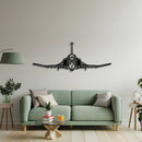 F-4 Phantom Front Metal Aircraft Wall Art - NCP0556