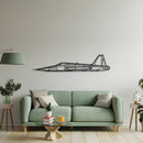 F-5 Metal Aircraft Wall Art - NCP0423