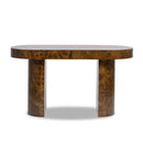 Jesse - Single Drawer Oval Computer Desk by HouseOfZazla