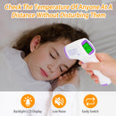 Digital Infrared Thermometer Non-contact Forehead Body Thermometer Surface Room Instant Accurate Reading w/ 32 Memories