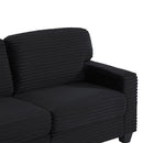 Upholstered U-Shaped Sectional Sofa With Movable Ottoman And Side Storage Pockets by HouseOfZazla