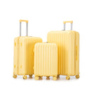 20" / 24" / 28" 3 Pieces / Set Spinner Wheel Luggage, Carry On Suitcase, With Cup Holder & USB Port & Phone Holder by HouseOfZazla